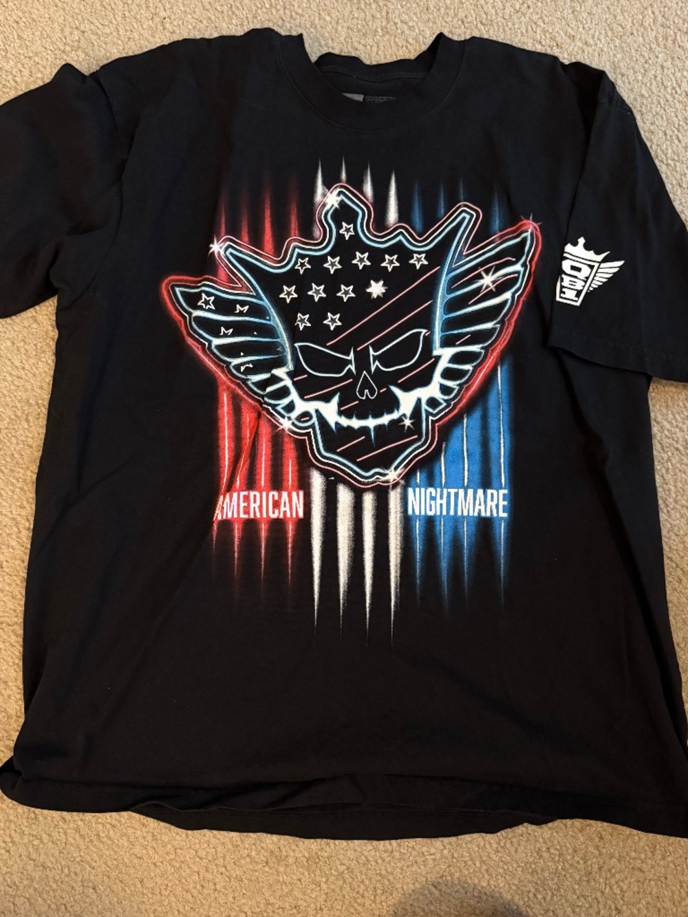 WWE American Nightmare Cody Rhodes XL shirt